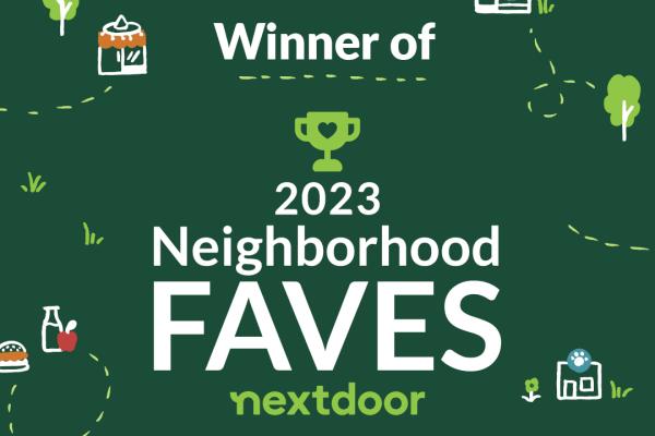 @Nextdoor neighborhood fave 2023